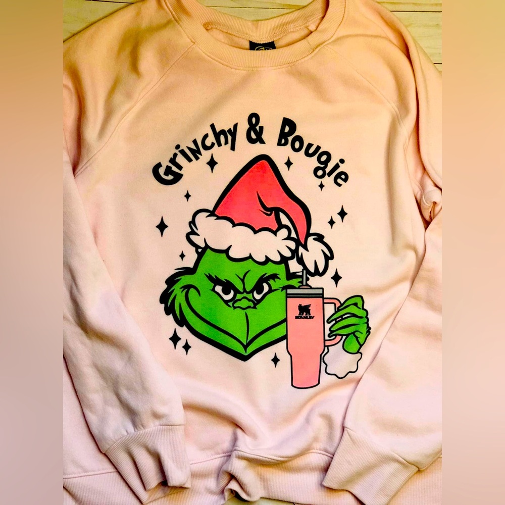New grinch crewneck